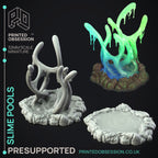 Slime Queen Rises Miniatures | Fantasy Miniature | Printed Obsession