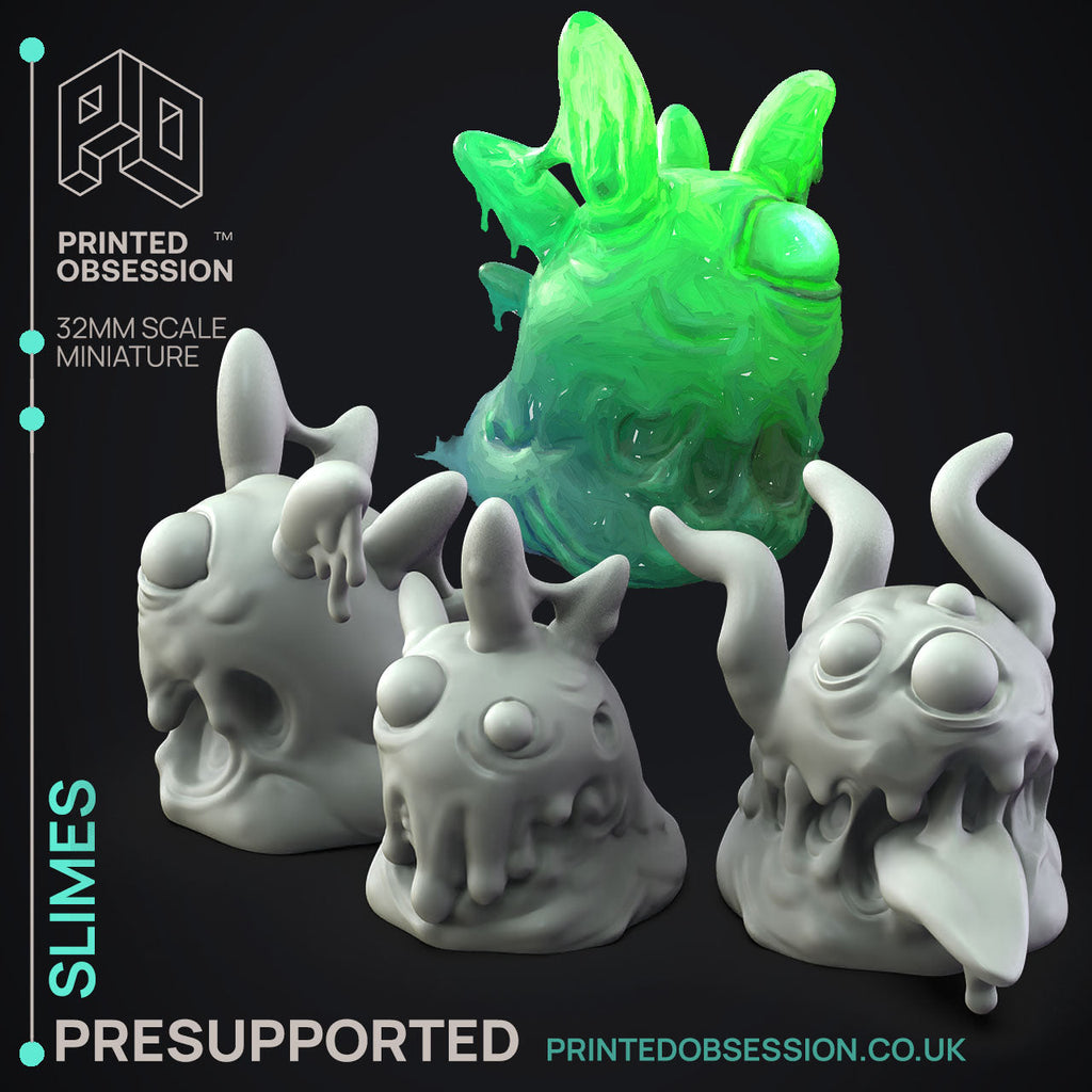 Slime Queen Rises Miniatures | Fantasy Miniature | Printed Obsession