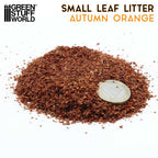 Green Stuff World Small Leaf Litter - Autumn Orange