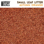 Green Stuff World Small Leaf Litter - Autumn Orange