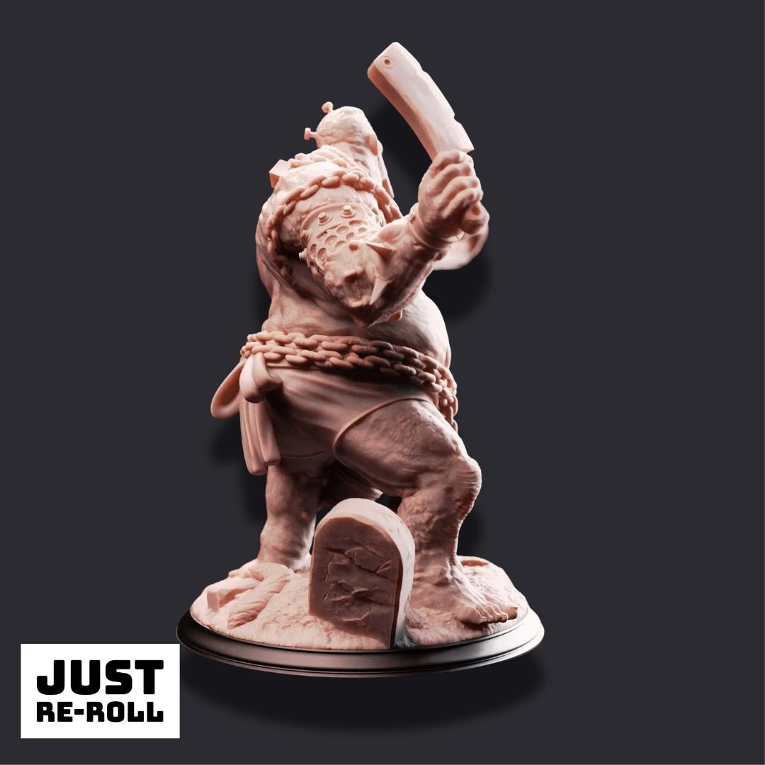 Sown One – Flesh Golem - 3D Printed Monster Miniature