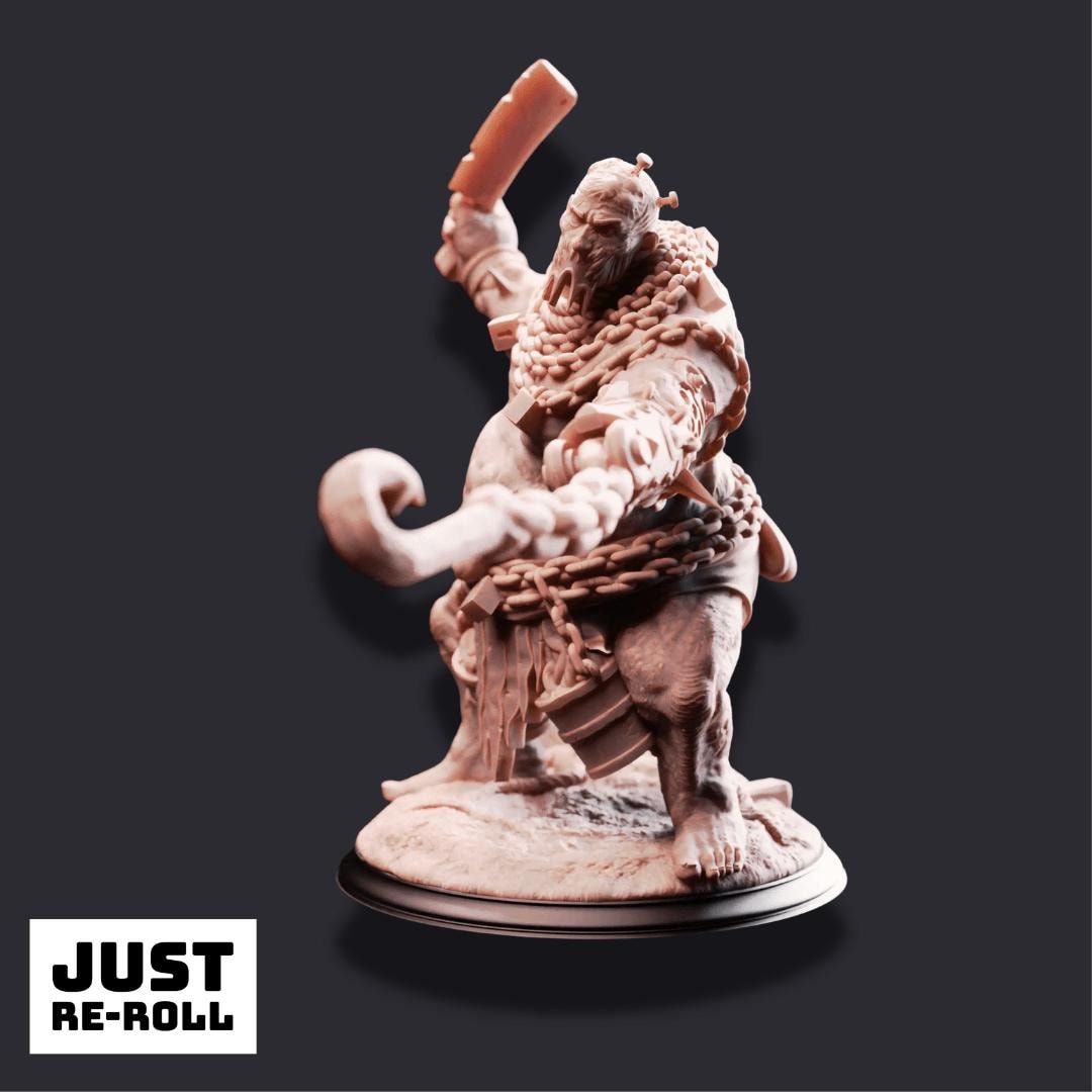 Sown One – Flesh Golem - 3D Printed Monster Miniature