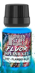 Green Stuff World Fluor Splash Gel - Flaming Blue