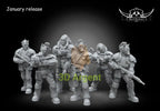 Squad Son-Tuul Pride Criminal Syndicat 6x Star Wars Legion compatible Miniatures