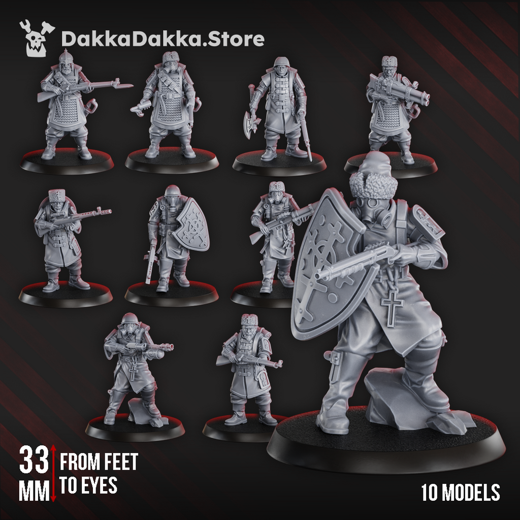 Red Druzhina Miniatures | Trench Grimdark | Steel Union | DakkaDakka