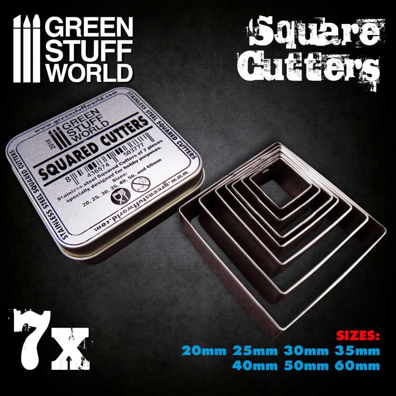 Green Stuff World: Stainless Steel Cutters for Bases