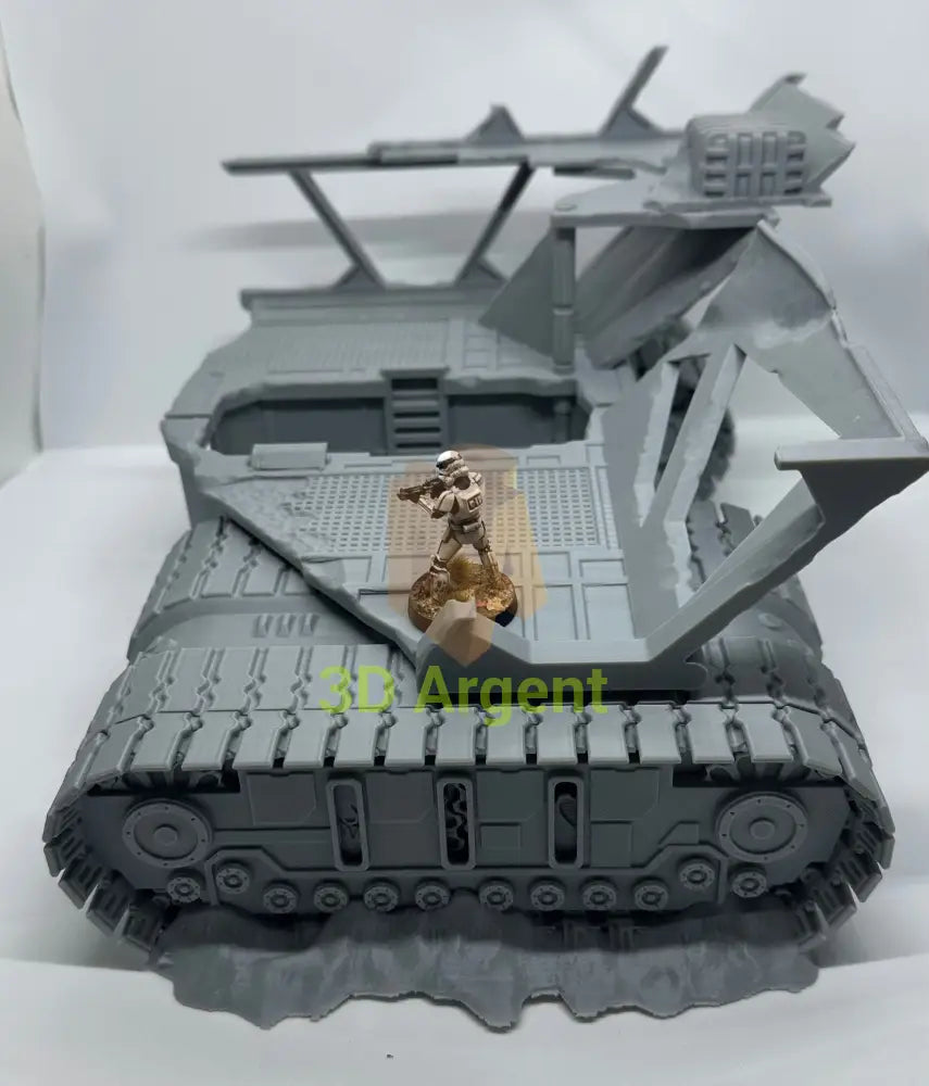 Star Wars Legion Sandcrawler Wreck Terrain | 3D Printed Destroyed Scenery