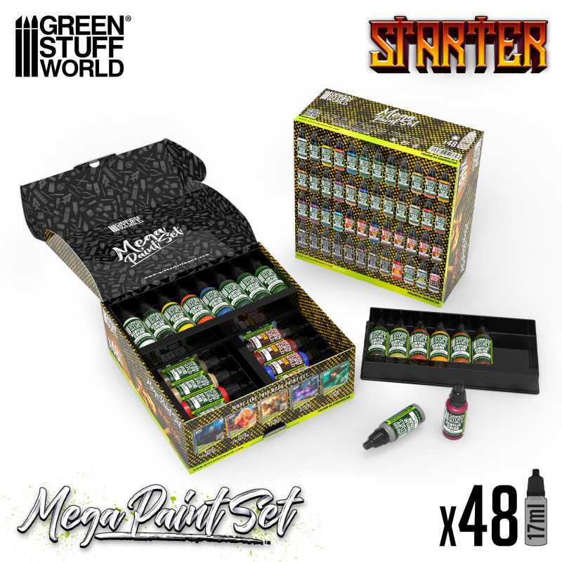 Green Stuff World Starter Mega Paint Set
