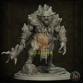 Stone Troll - Dungeons and Dragons (D&D), DragonLance, Frostgrave, Fantasy 3D Printed Resin Miniatures