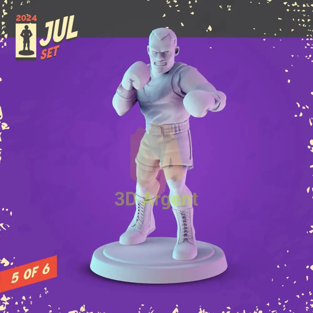 Street Fighter Miniatures – Ryu Chun-Li Guile Sagat Zangief Balrog 32 mm Resin Figures