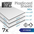 Green Stuff World: Plasticard Styrene Sheets: 20x30cm - 7pc