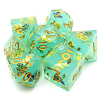 Summer Court | Art Core Dice| 7 Piece Set