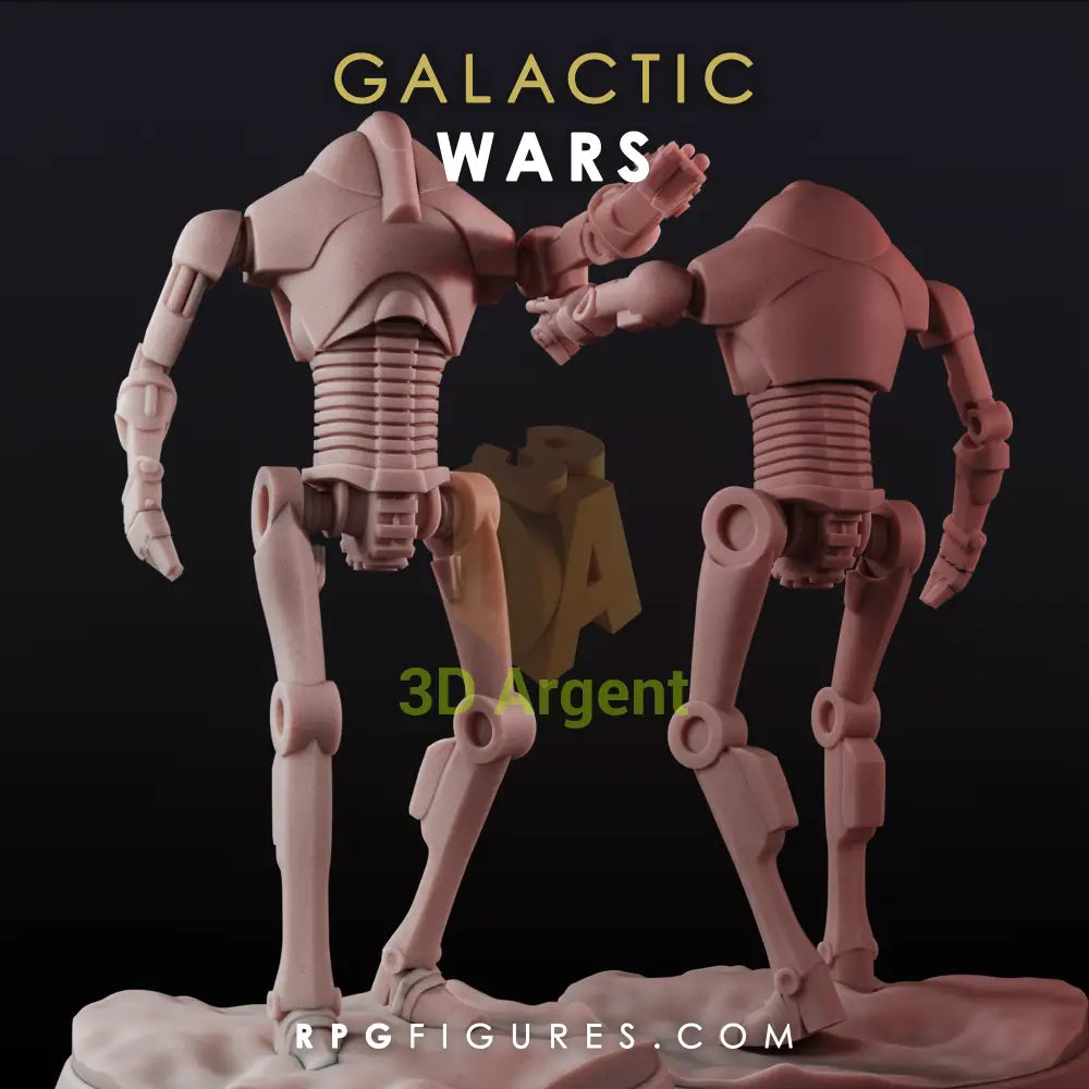 Super Battle Droid Legion Scale Compatible Resin Miniature Wargame
