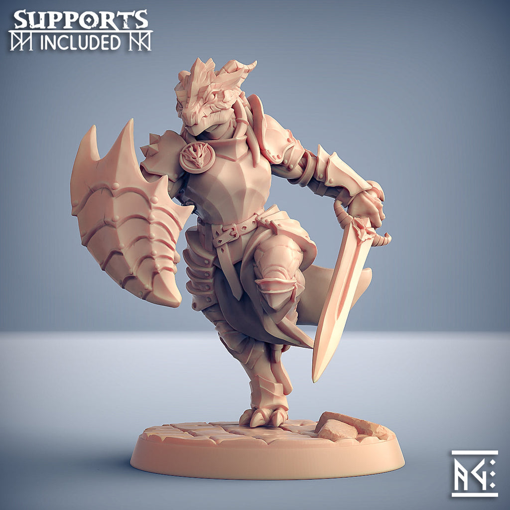 Dragonguard Knight Miniatures | The Dragonguard | Artisan Guild