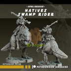 Swamp Raiders and Riders Star Wars Legion compatible 3D Printed Resin Miniatures