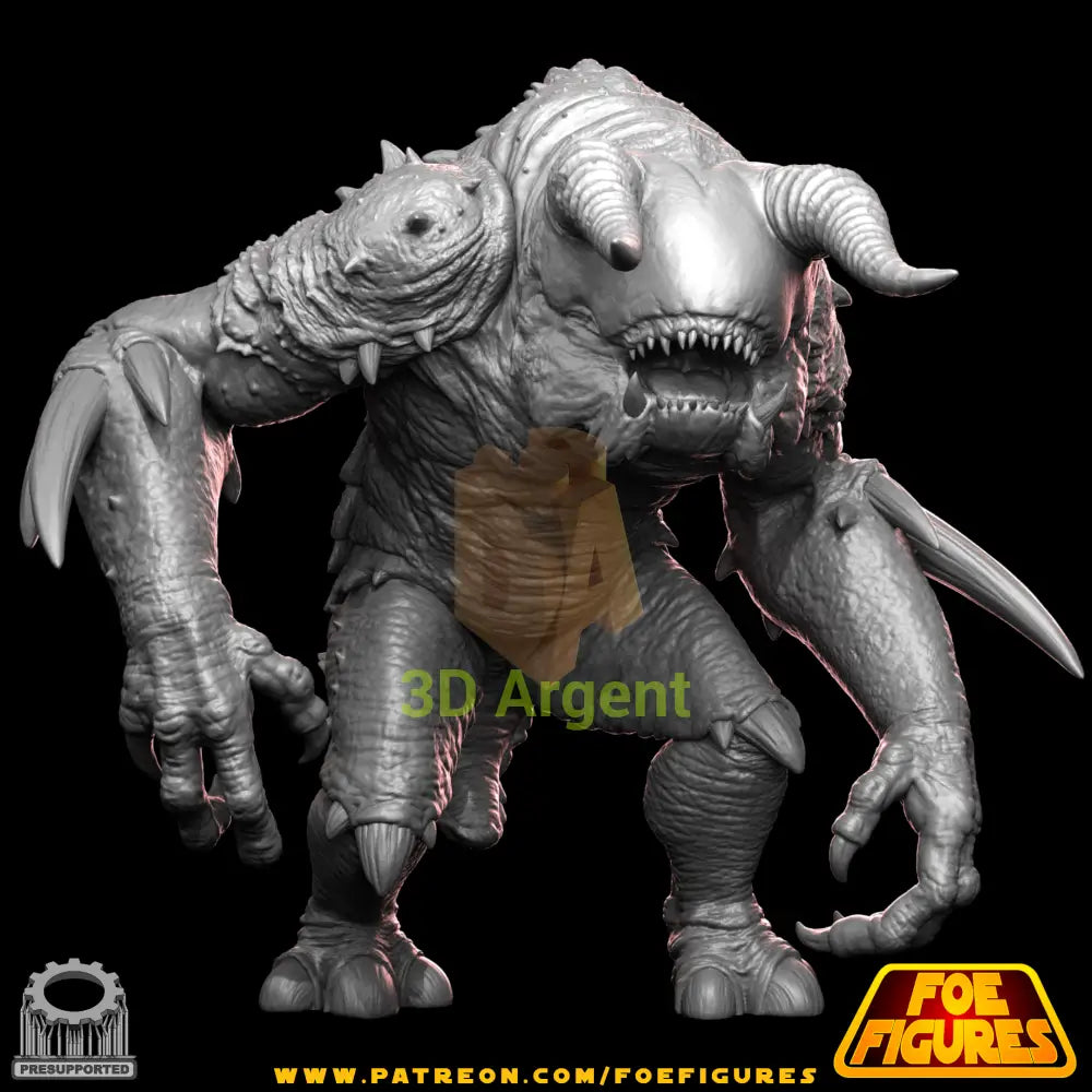Swamp Rancor v1 - Star Wars Legion compatible 3D Printed Resin Miniatures Foe