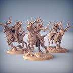 Sylvan Stag Rider Miniatures | Sylvan Knights | Fantasy D&D Miniature | Artisan Guild