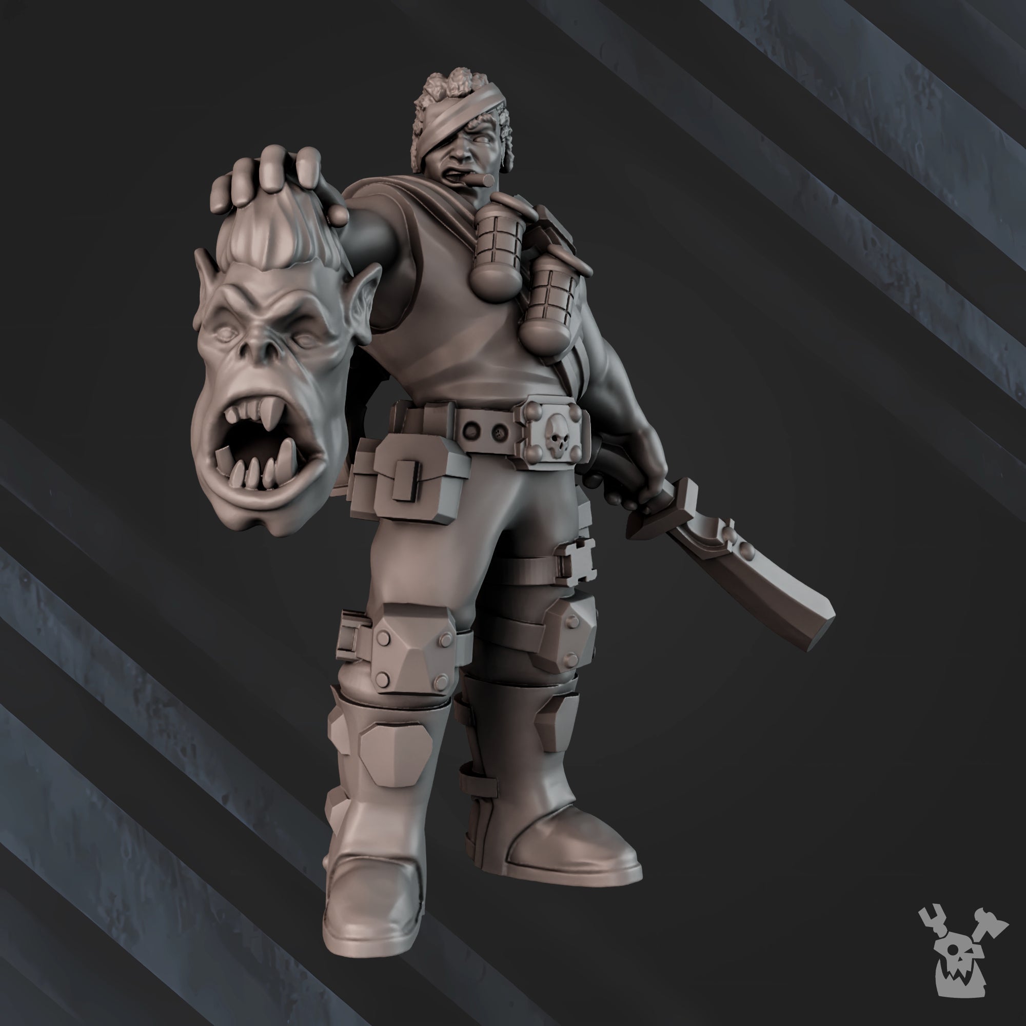 Sylvezter the Einzelkampfer | Imperial Soldiers | Grimdark Miniature | DakkaDakka