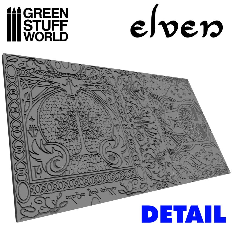 Green Stuff World Rolling Pin ELVEN