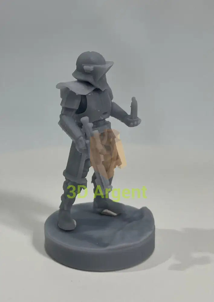 Tank Trooper Commander - Star Wars Legion 3D Printed Resin BlueWolf Miniatures