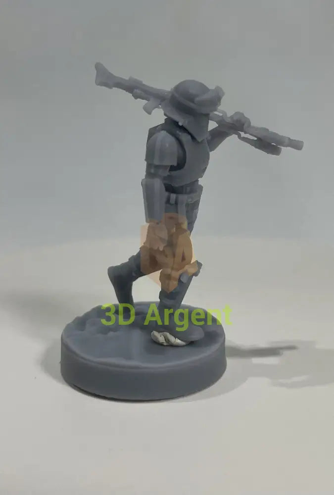 Tank Trooper Veteran - Star Wars Legion 3D Printed Resin BlueWolf Miniatures