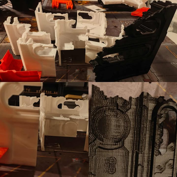 Miss Printed SIFI And Fantasy Terrain For Table top War Games Warhammer, AOS, D&D ETC