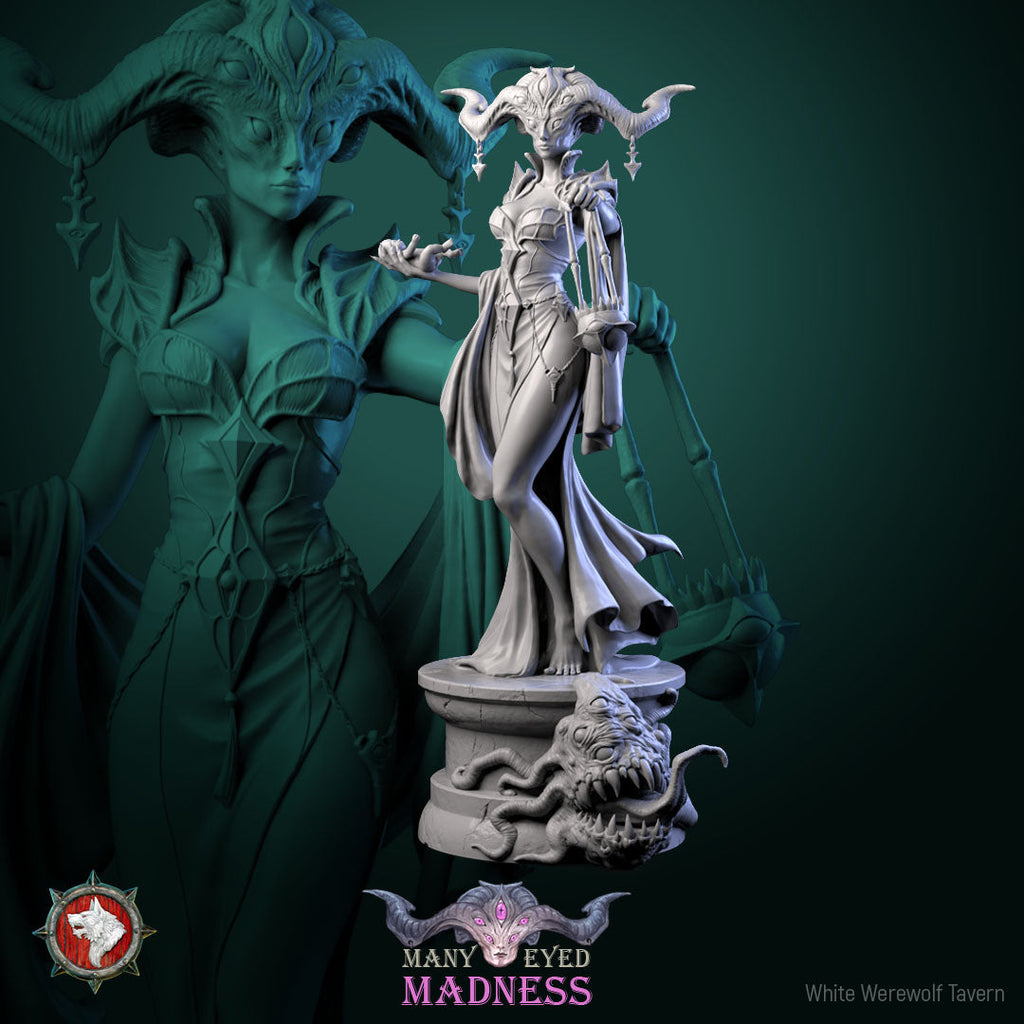 Dungeons and Dragons Models - Many-eyed madness - Set by White Werewolf Tavern