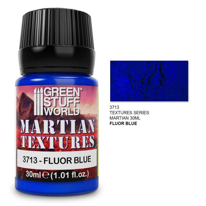 Green Stuff World - Textured Paint - Martian - Fluor Blue 30ml