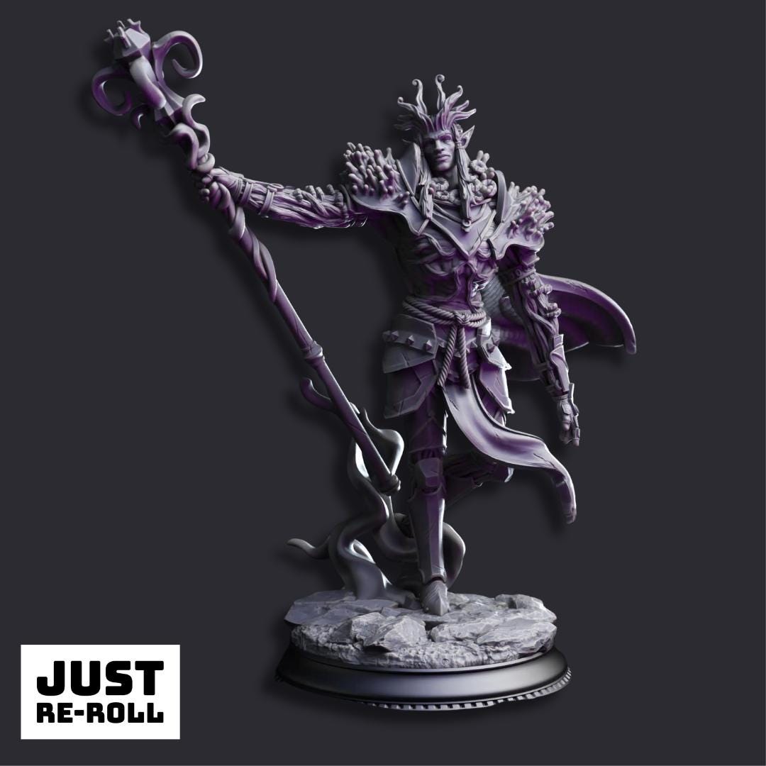 The Blessed Servants of Vaezirak - 3D Printed Monster Miniatures