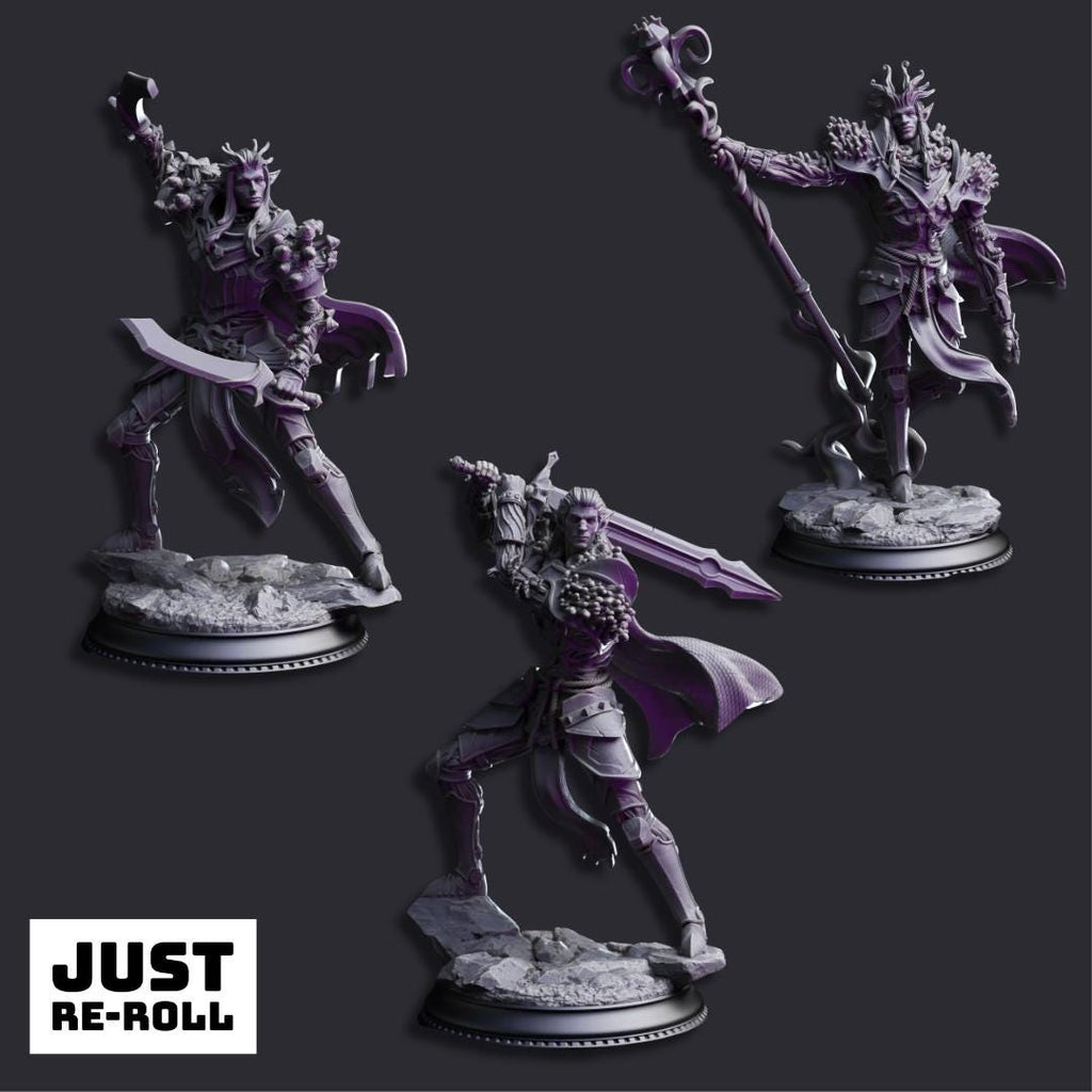 The Blessed Servants of Vaezirak - 3D Printed Monster Miniatures