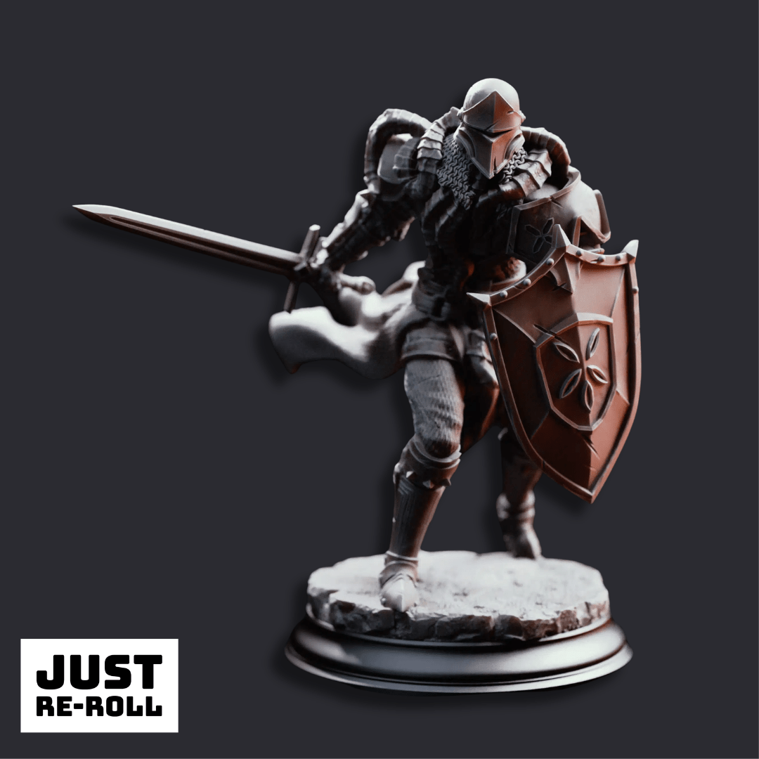 The Blight’s Warriors Blighted Knights - 3D Printed Monster Miniature