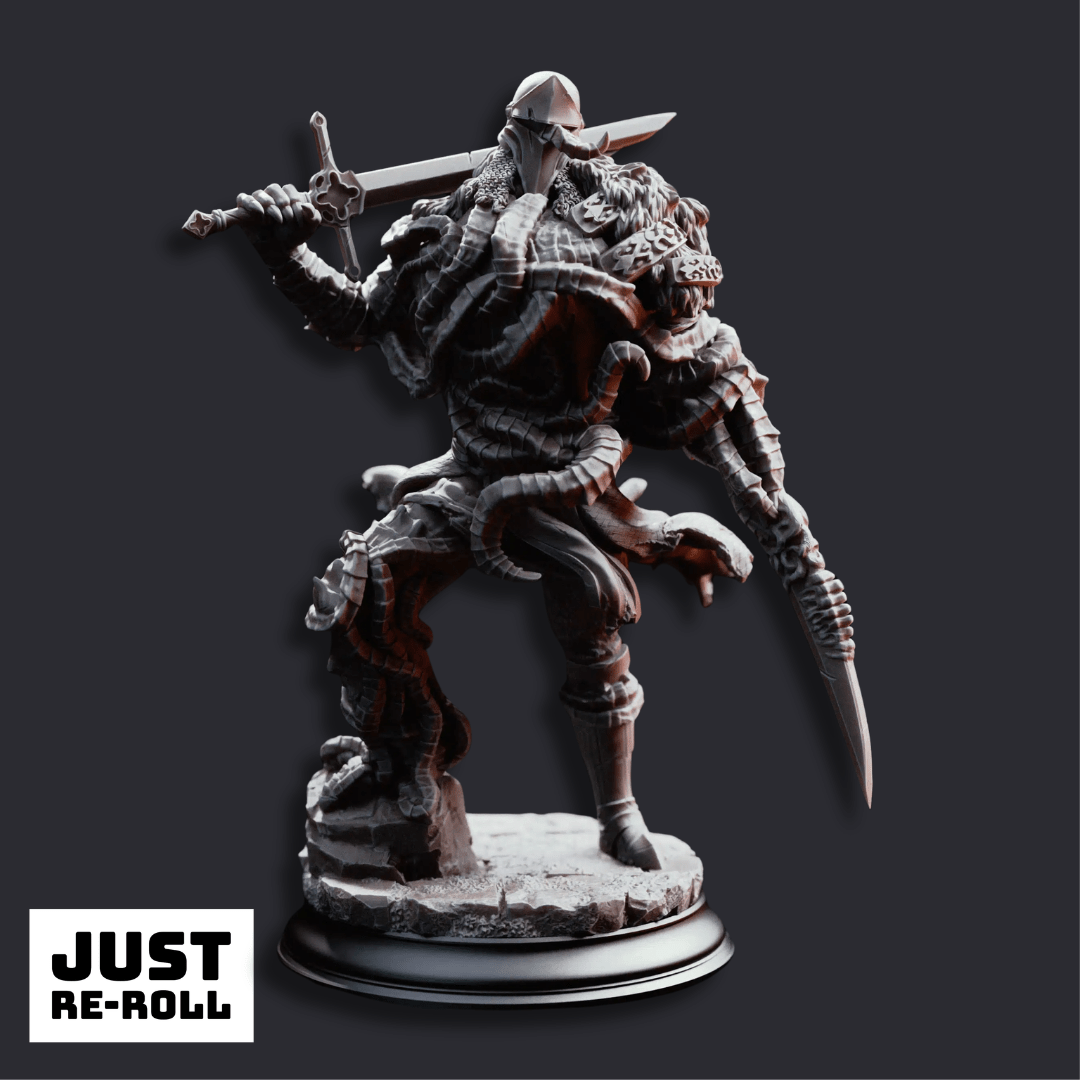The Blight’s Warriors Blighted Knights - 3D Printed Monster Miniature