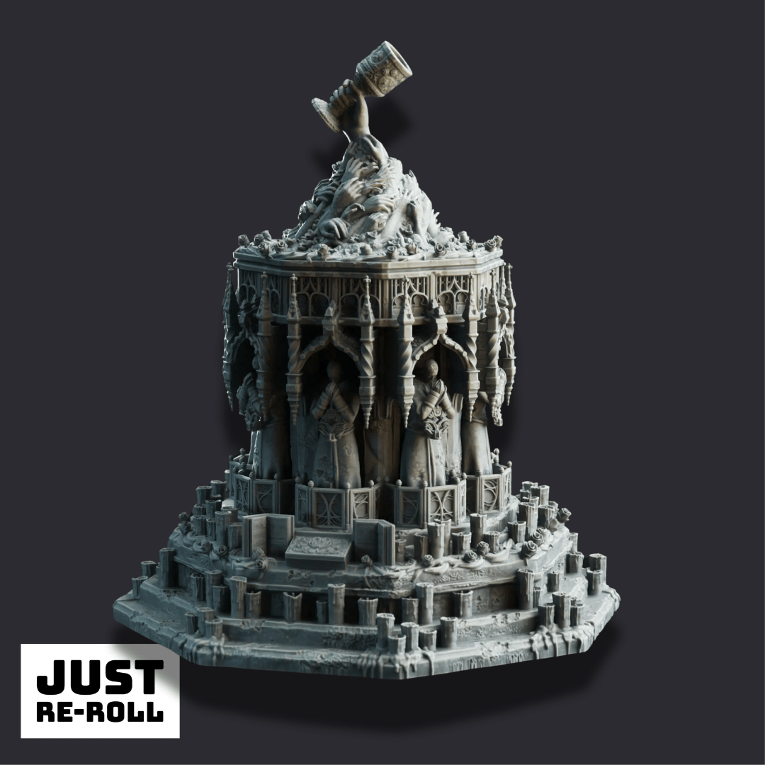 The Defiled Chalice of Namneri – 3D Printed Terrain