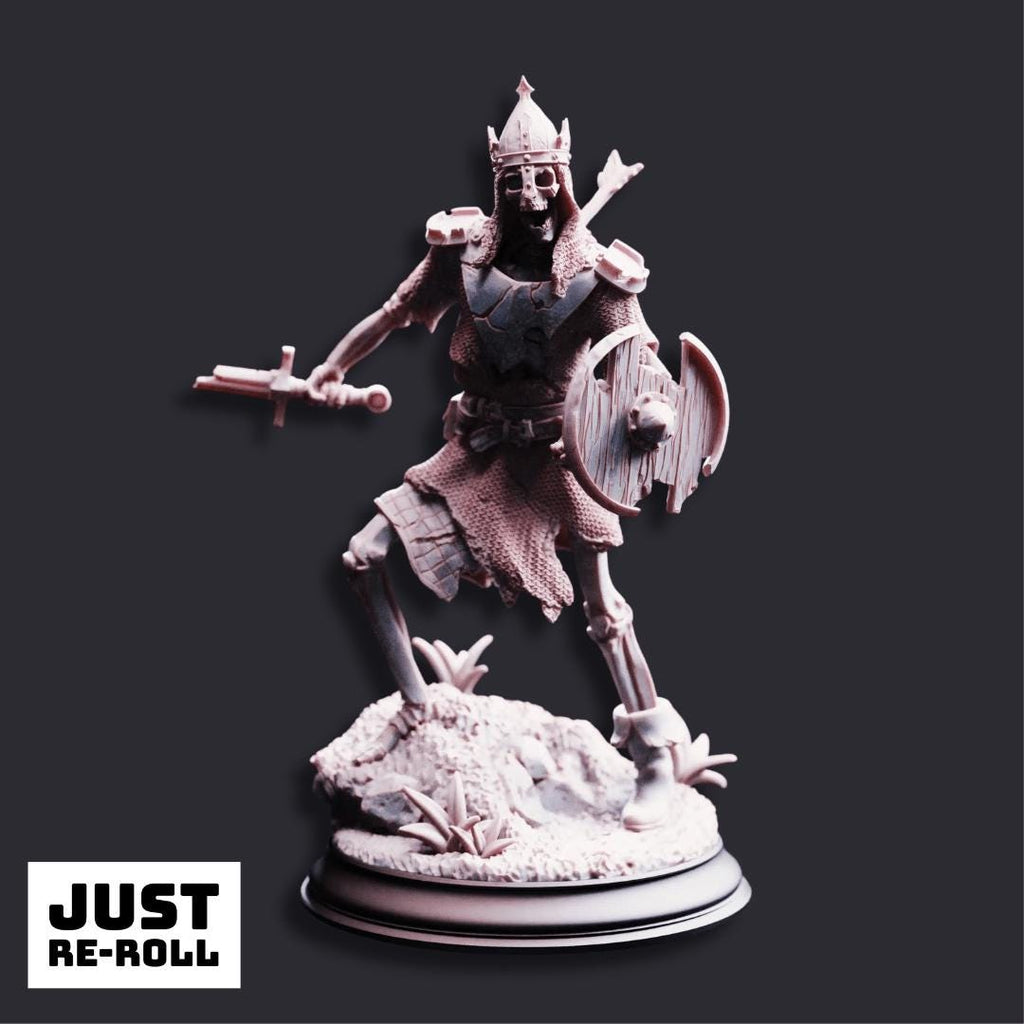 The Fallen & Damned Lost Crusaders - 3D Printed Monster Miniatures
