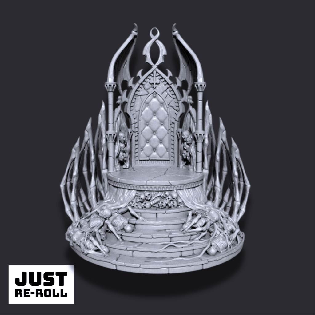 The Shadow Throne - 3D Printed Terrain Miniature