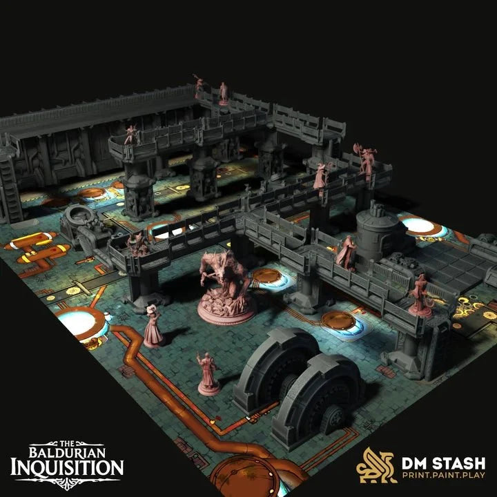 The Shifting Foundry – 3D Printed Terrain