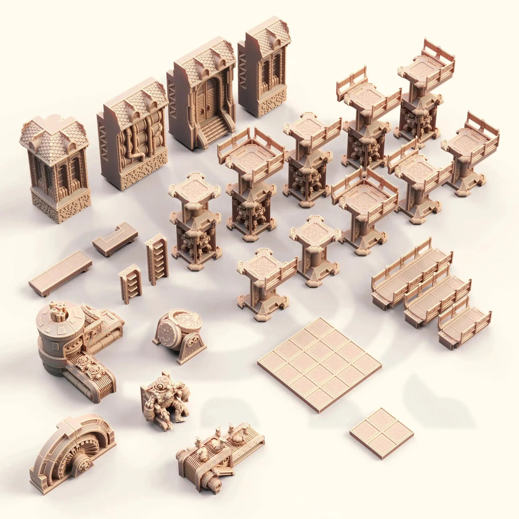 The Shifting Foundry – 3D Printed Terrain