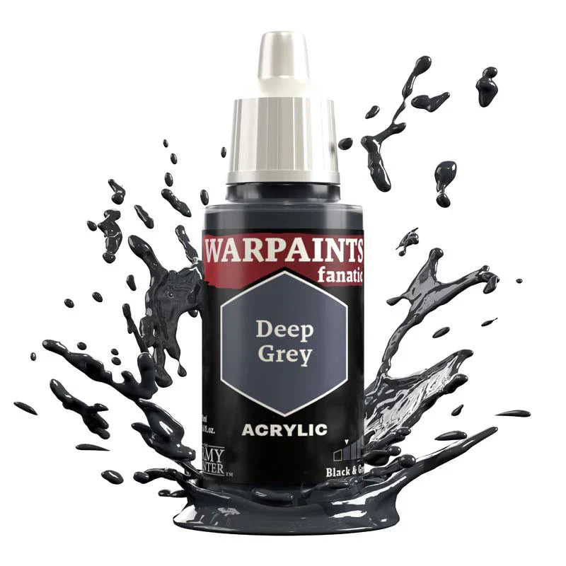 Army Painter Warpaints Fanatic: Deep Grey 18ml