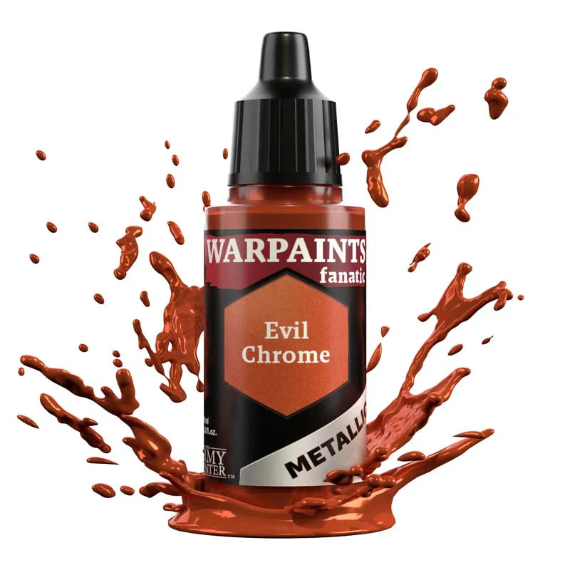 Army Painter Warpaints Fanatic Metallic: Evil Chrome 18ml