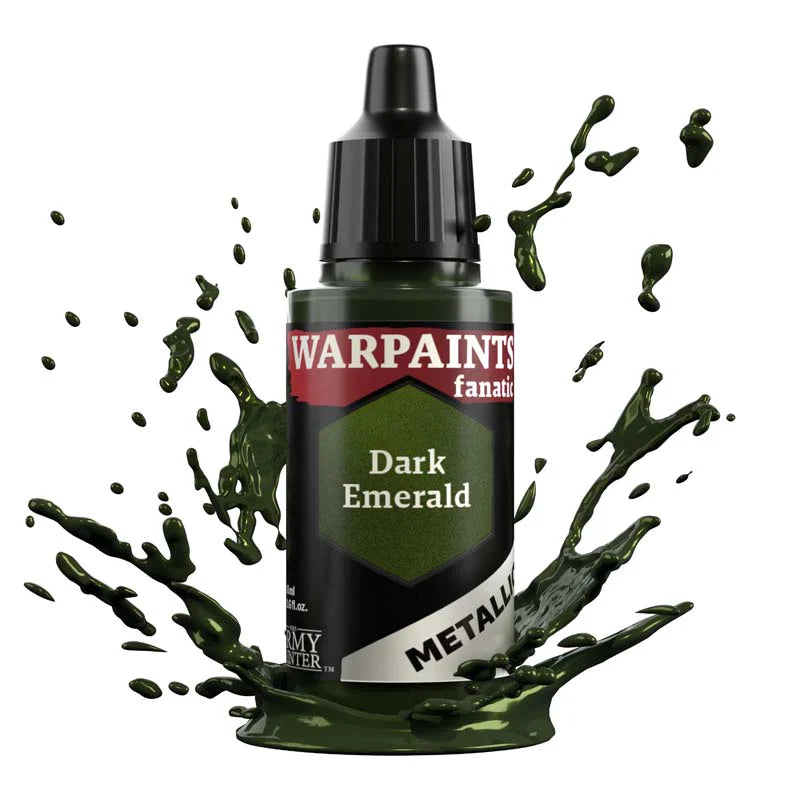 Army Painter Warpaints Fanatic Metallic: Dark Emerald 18ml