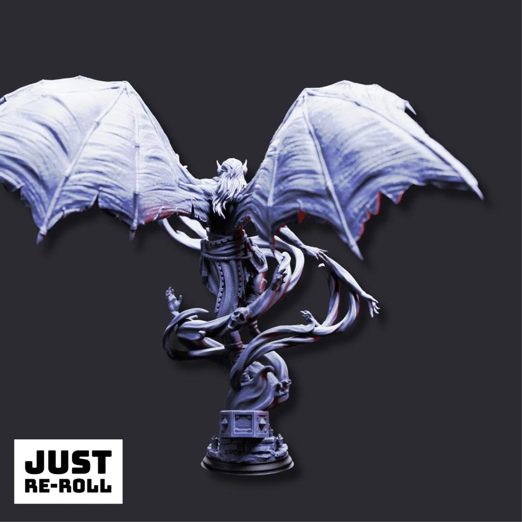 Theldranax the Ancient Elder Vampire - 3D Printed Monster Miniature