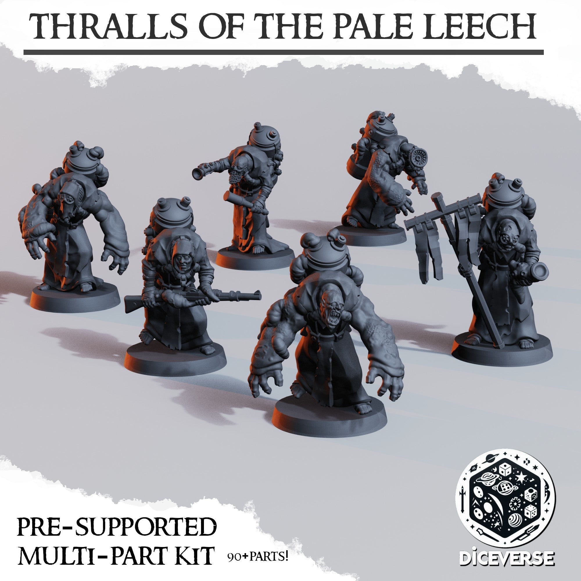 Thralls of the Pale Leech Miniatures | Trench Grimdark | Diceverse