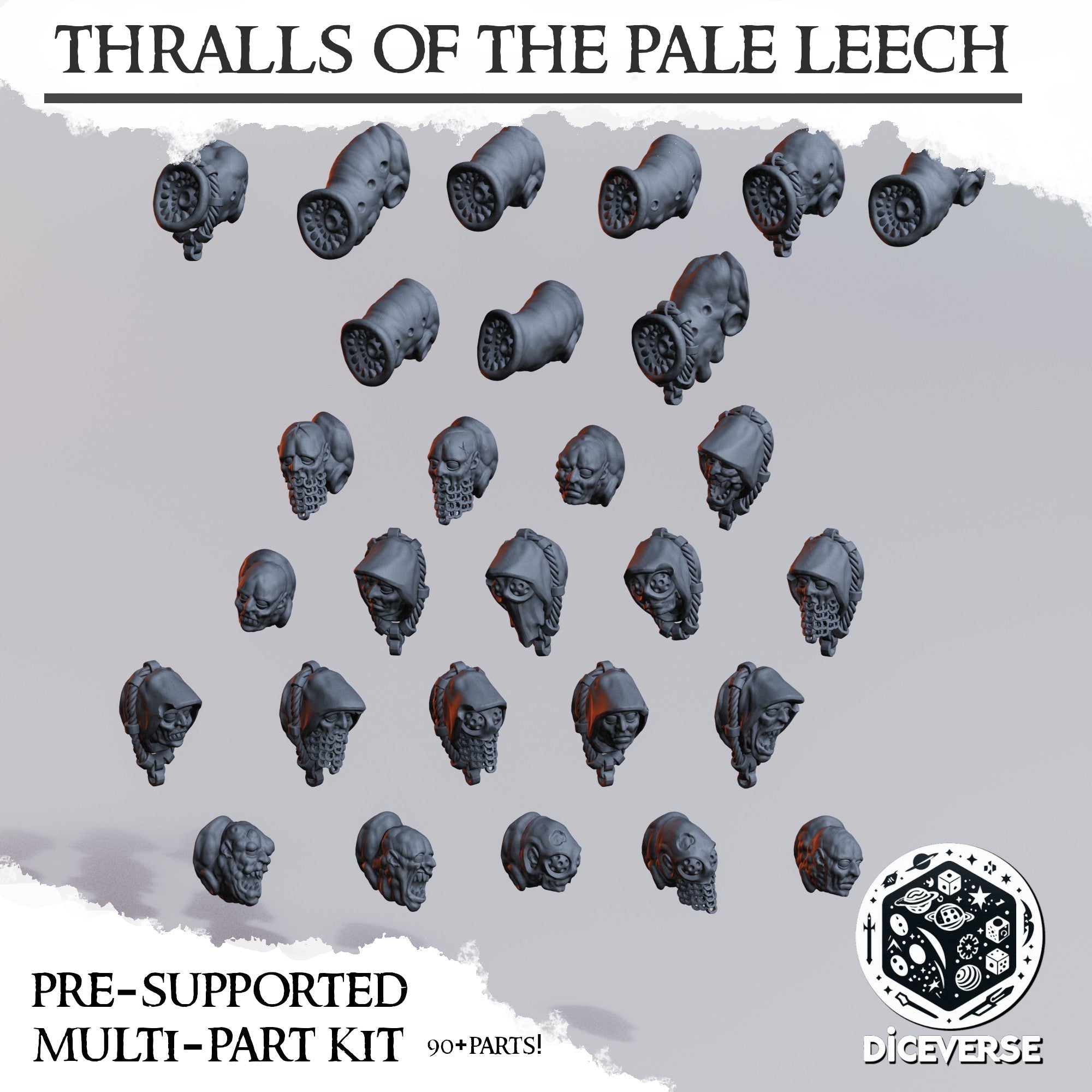 Thralls of the Pale Leech Miniatures | Trench Grimdark | Diceverse