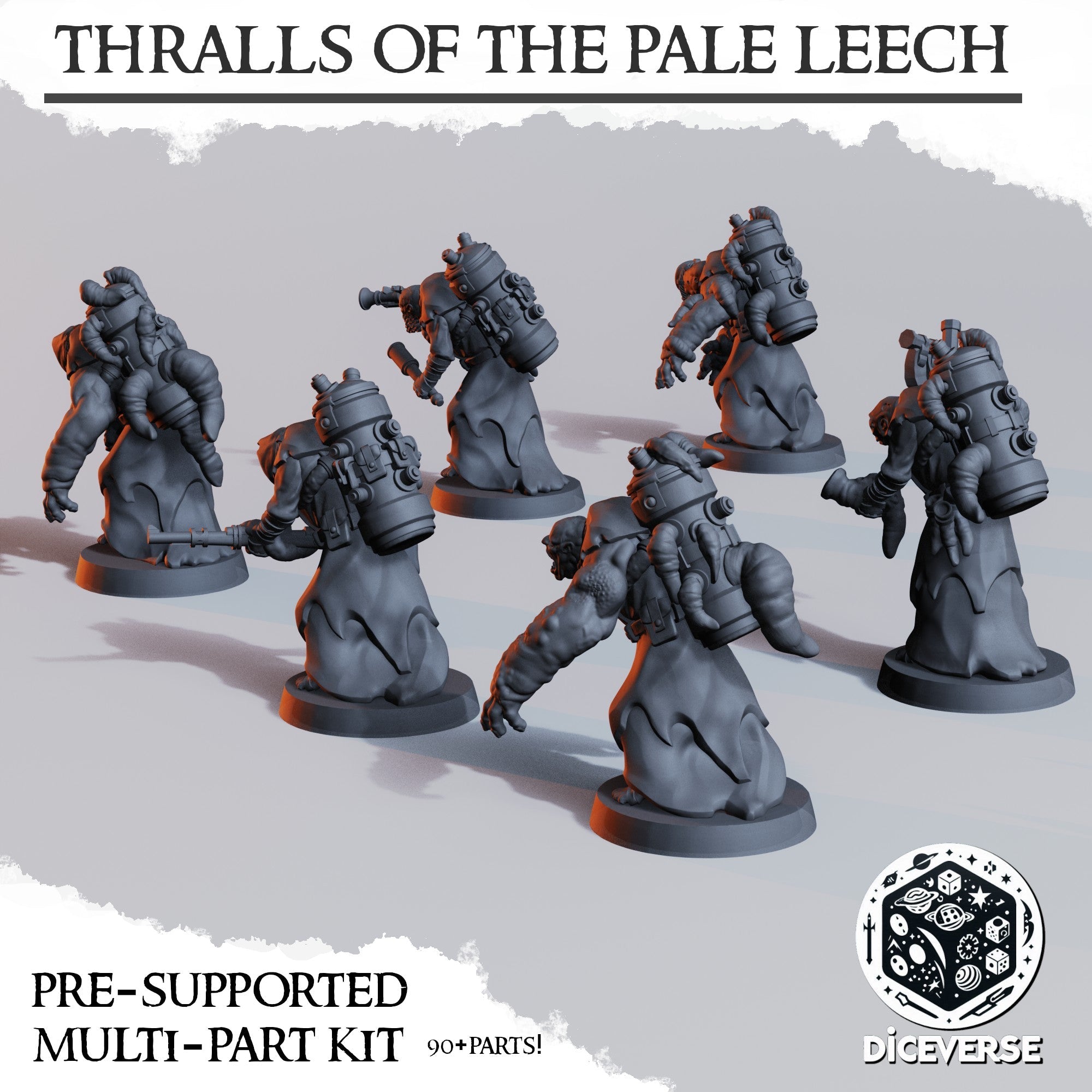 Thralls of the Pale Leech Miniatures | Trench Grimdark | Diceverse
