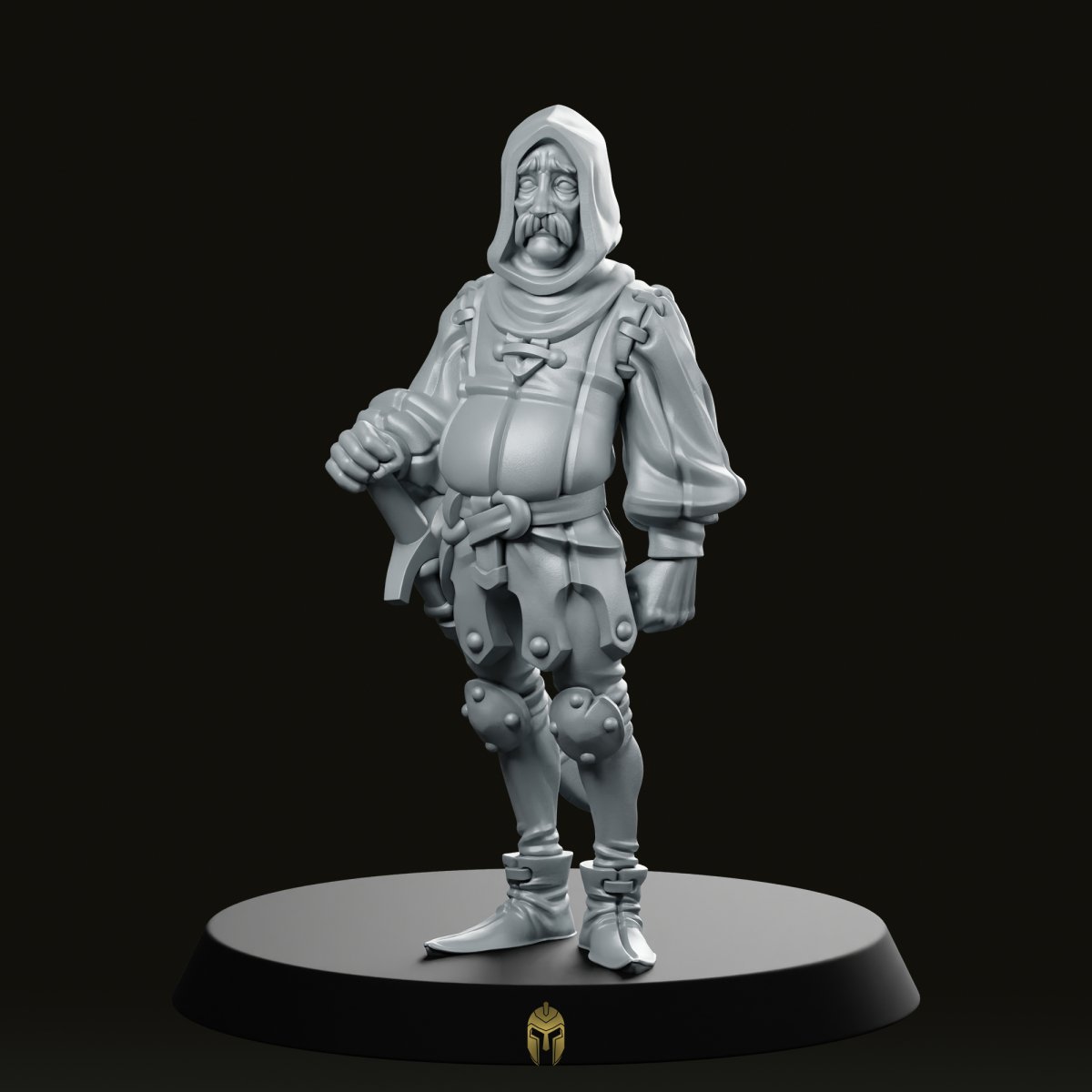Tired Guard Fantasy Miniature