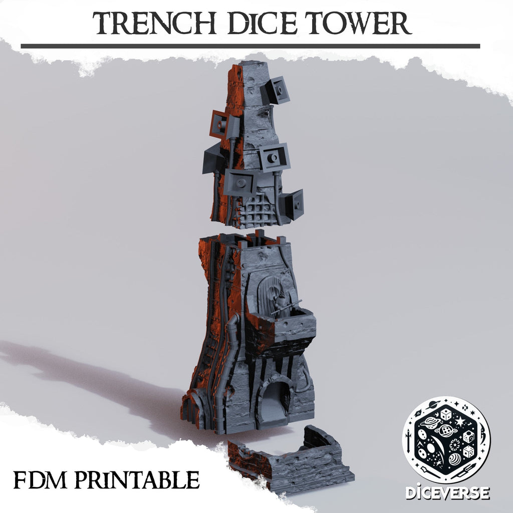 Trench Dice Tower | Trench Grimdark | Diceverse