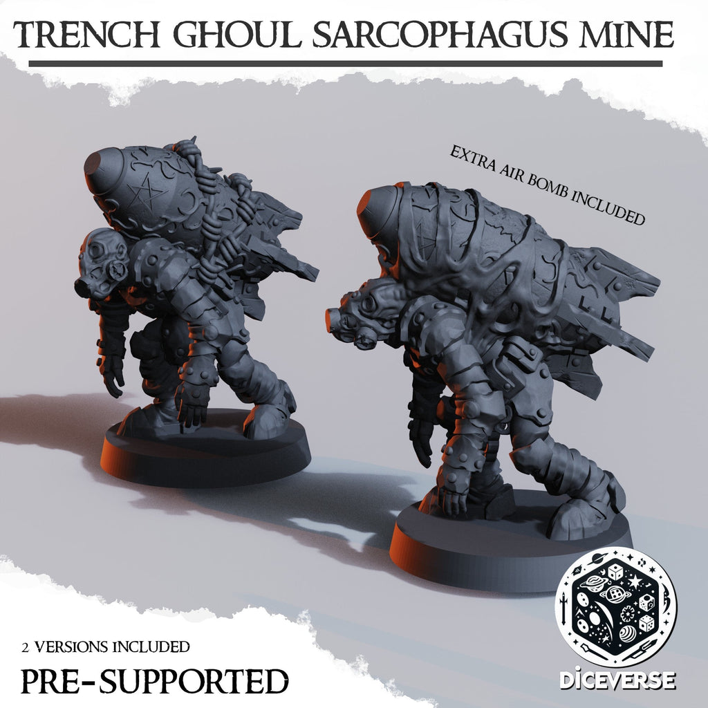 Trench Ghoul Sarcophagus Mine Carriers | Trench Grimdark | Diceverse