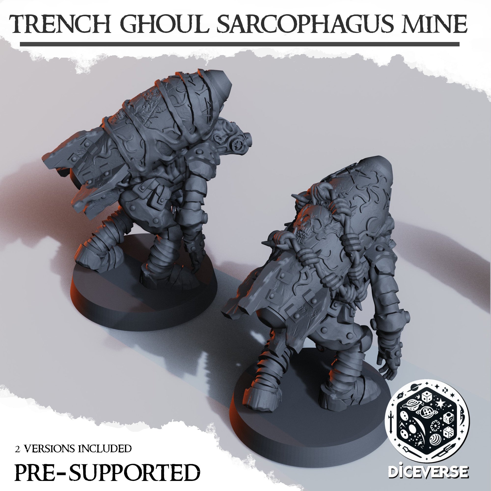 Trench Ghoul Sarcophagus Mine Carriers | Trench Grimdark | Diceverse