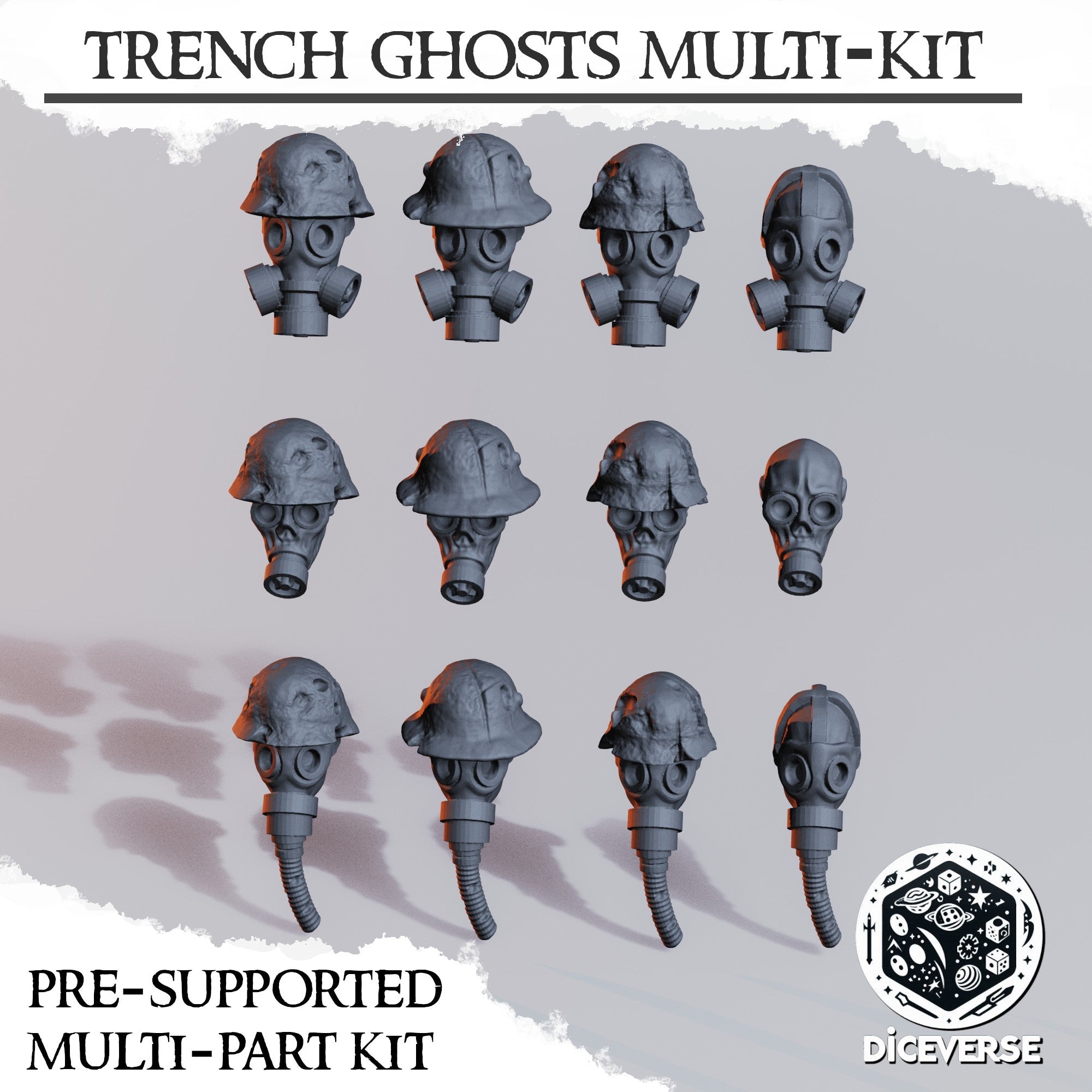 Trench Ghost Miniatures | Trench Grimdark | Diceverse