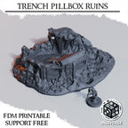 Pillbox Scenery | Trench Grimdark | Diceverse